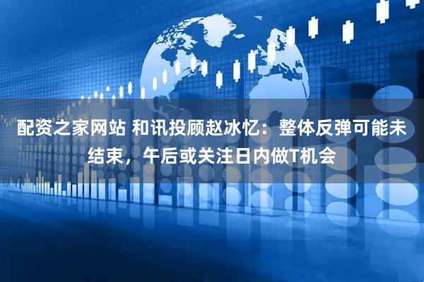 配资之家网站 和讯投顾赵冰忆：整体反弹可能未结束，午后或关注日内做T机会